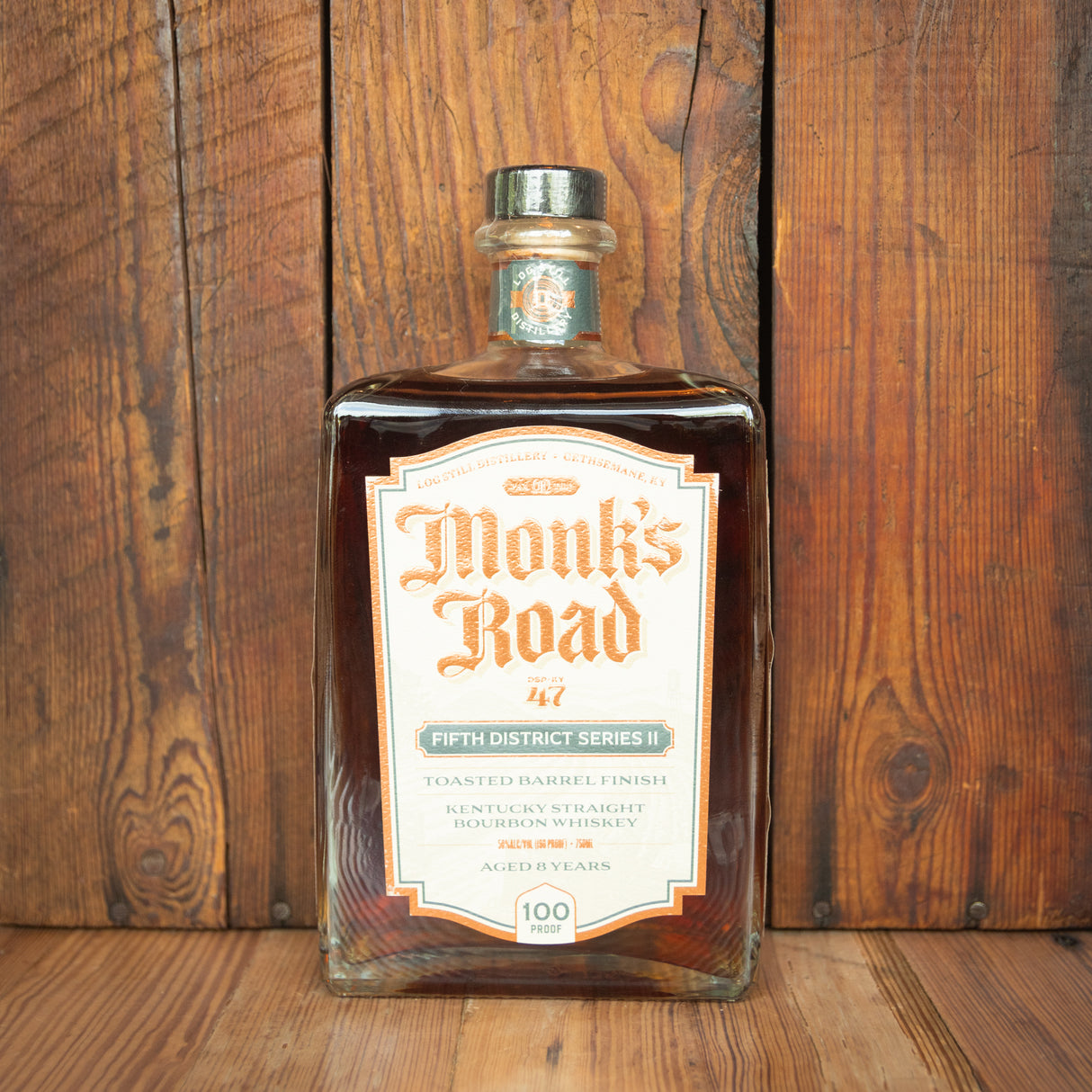 Log Still Distilling Monk's Road 5th District Series 2 Bourbon 750mL