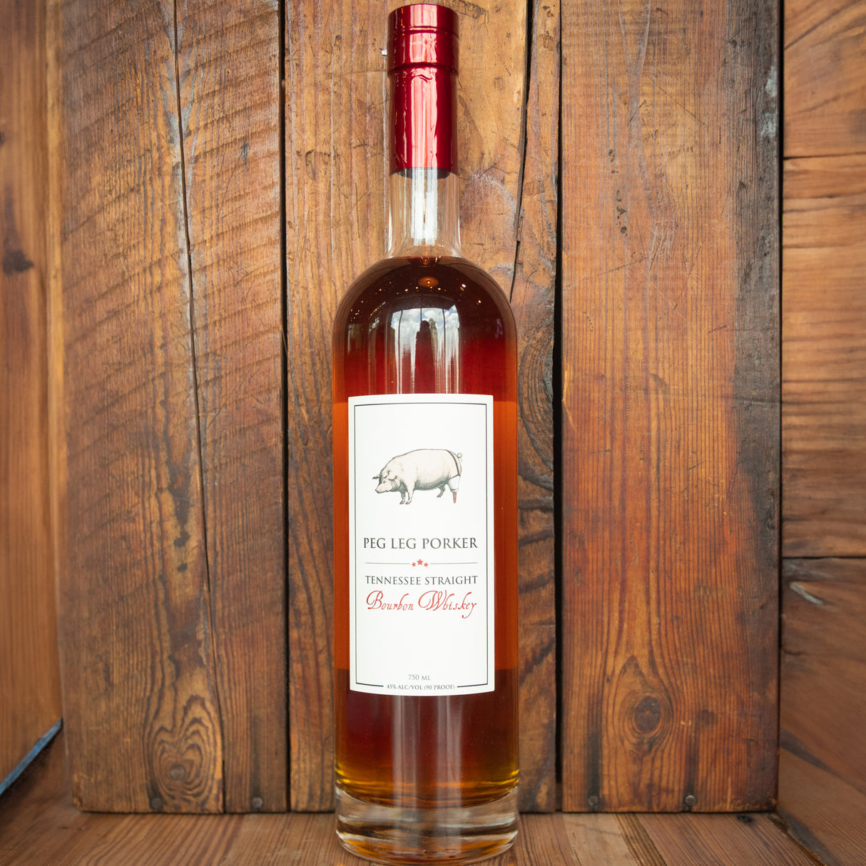 Peg Leg Porker 4 Year Tennessee Whisky 750mL