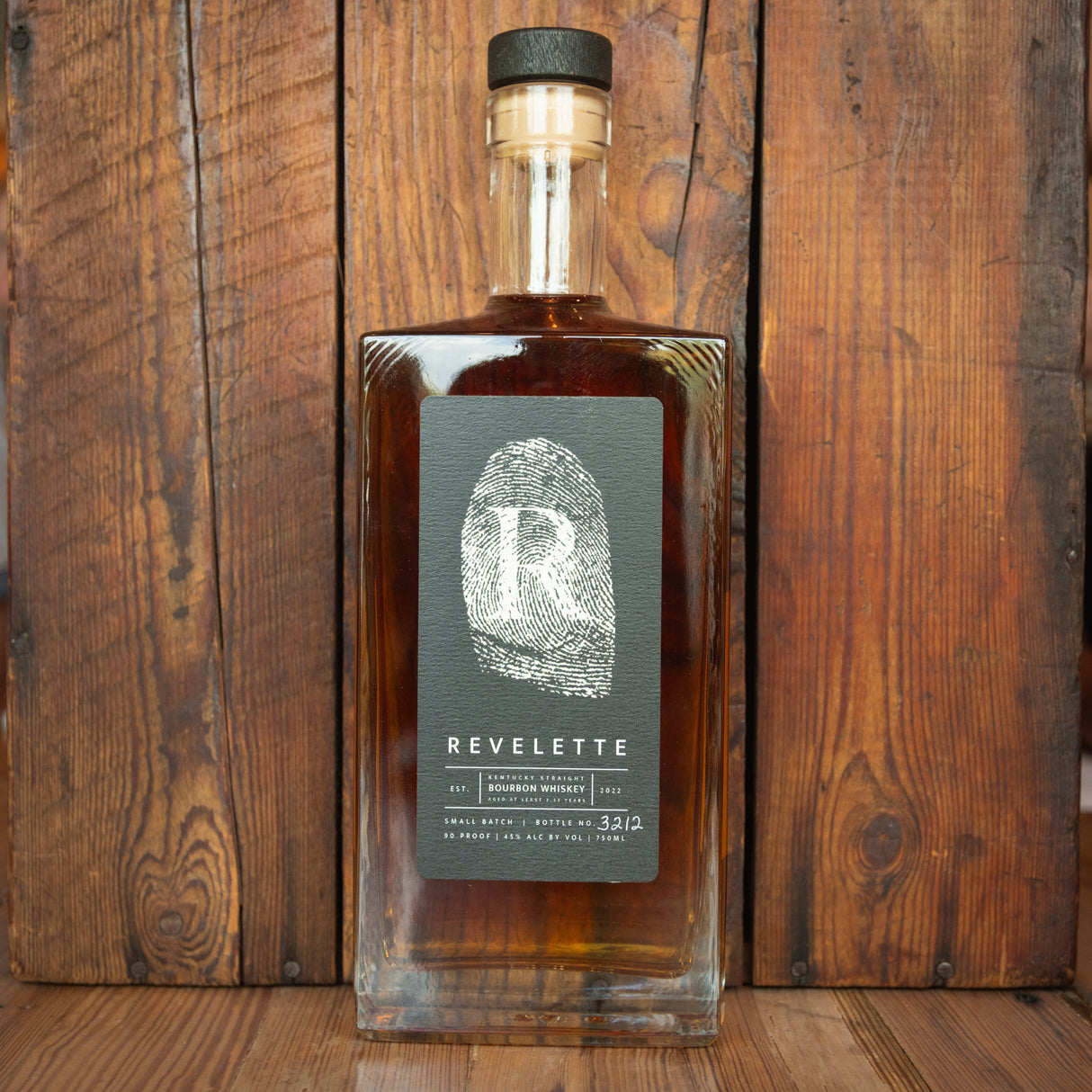 Revelette Small Batch Black Label Bourbon Whiskey 750ml