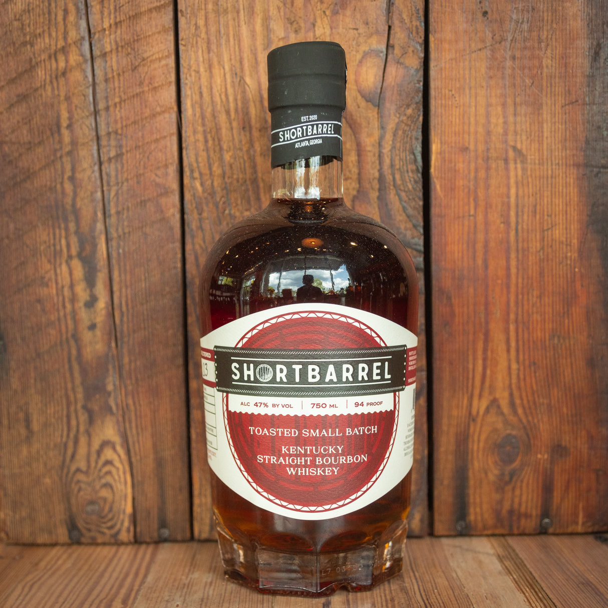 Short Barrel Toasted Bourbon Whiskey 750ml