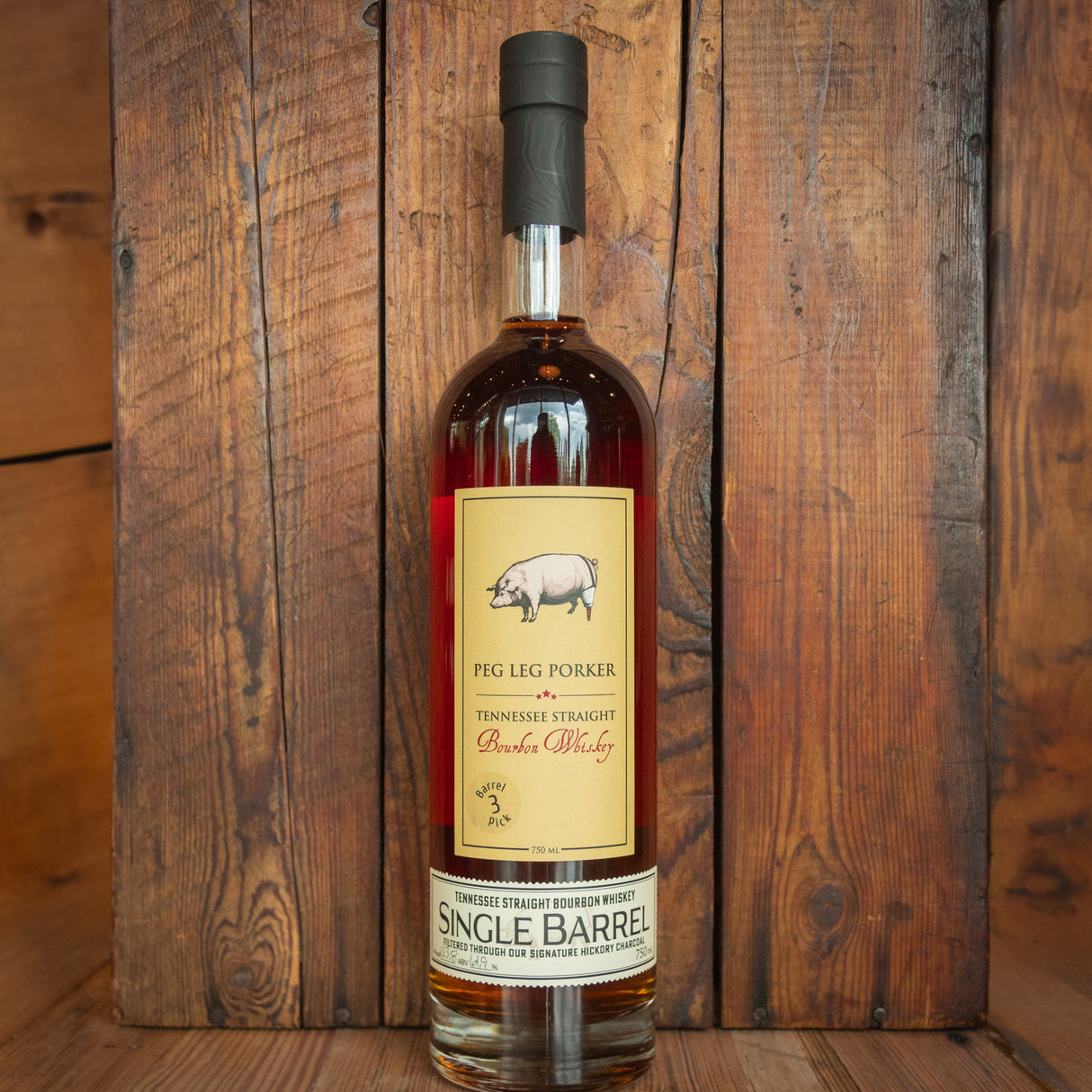 Peg Leg Porker Single Barrel #3 Tennessee Whiskey 750mL