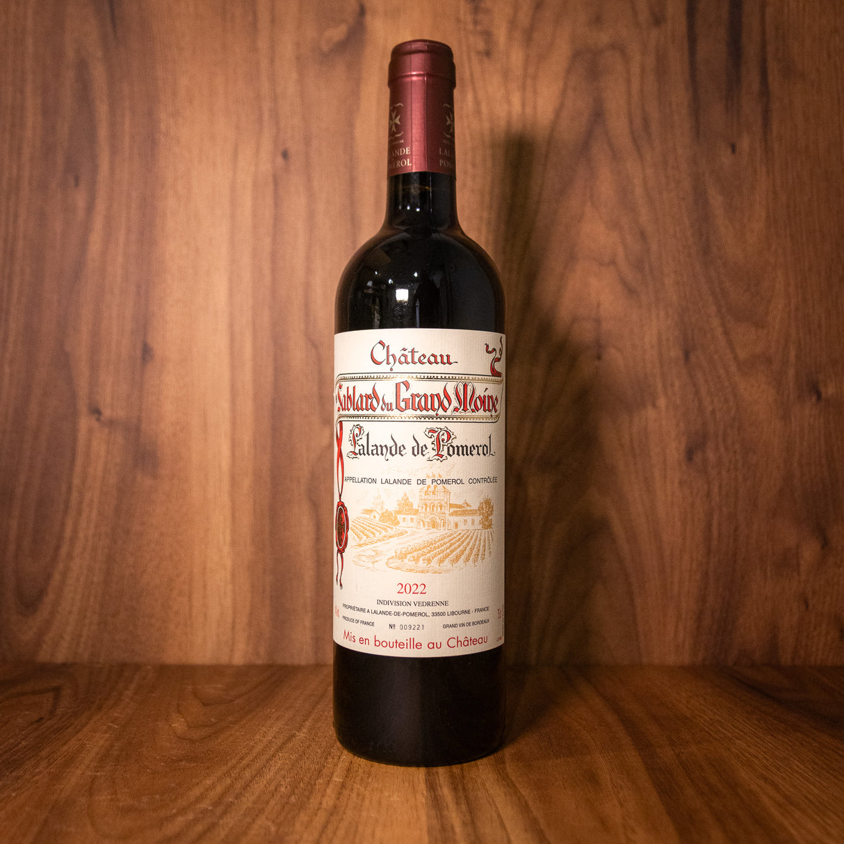 Chateau Sablard du Grand Moine Pomerol 750ml
