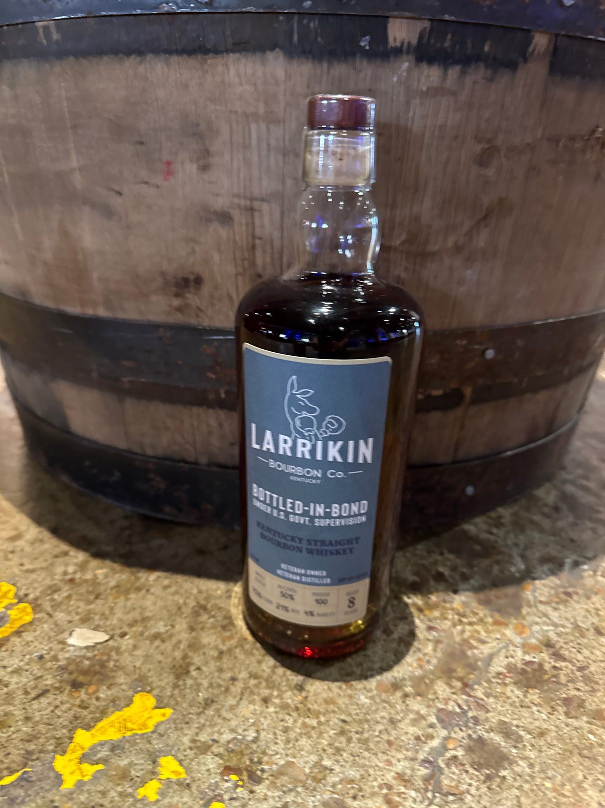 Larrikin Bottle In Bond Bourbon Whiskey 750ml