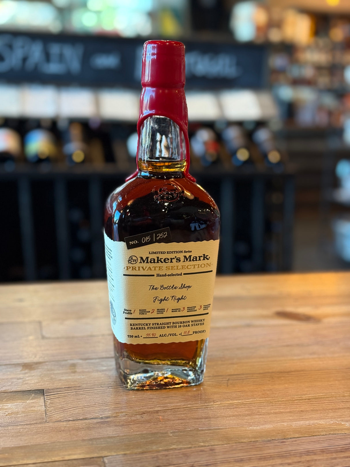 Makers Mark BSAM Private Selection Cask Strength Bourbon 750mL