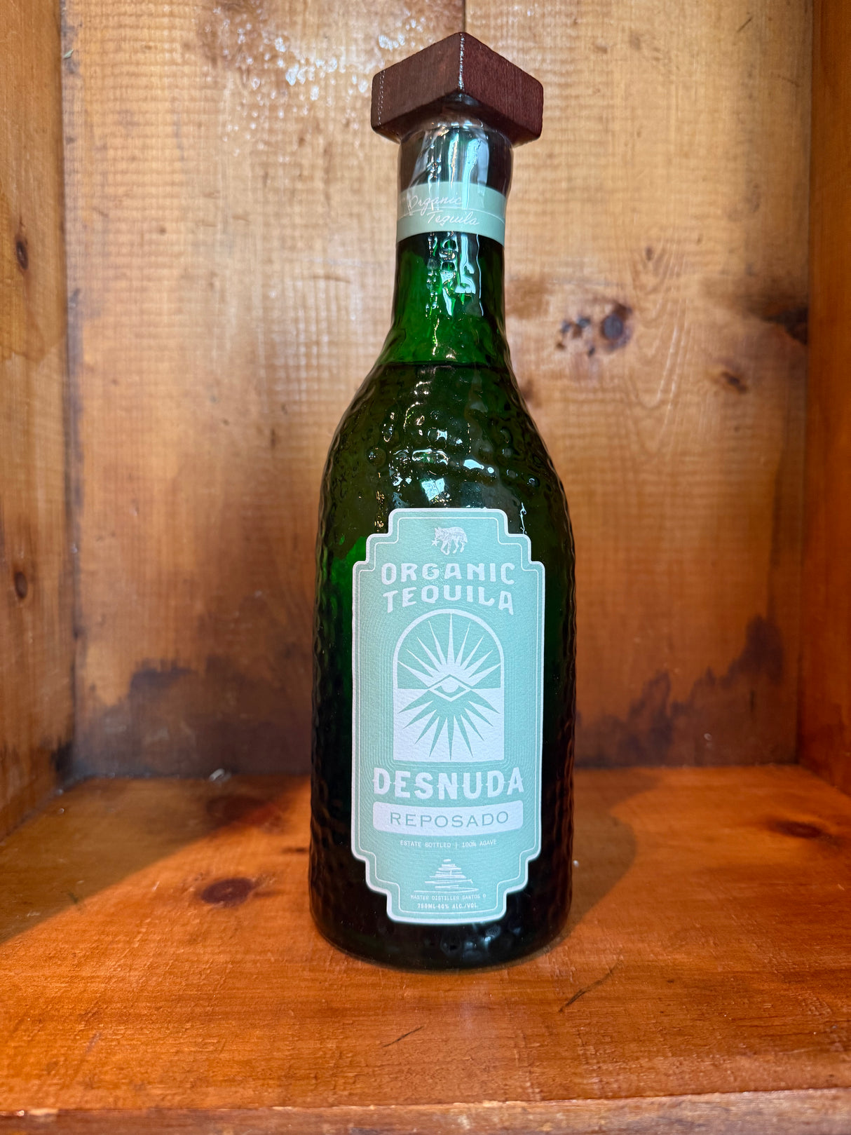 Desnuda Organic Reposado Tequila 750mL