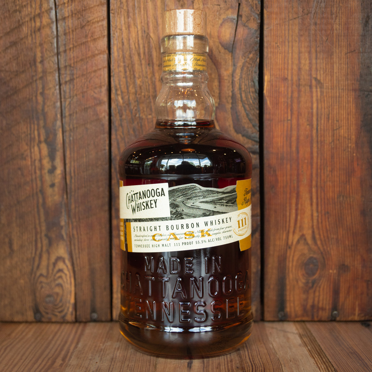 Chattanooga Whiskey 111 Proof Bourbon 750ml