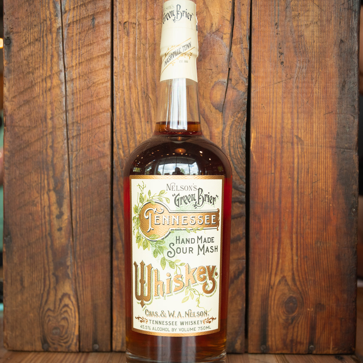 Nelson Greenbrier Tennessee Whisky 750mL