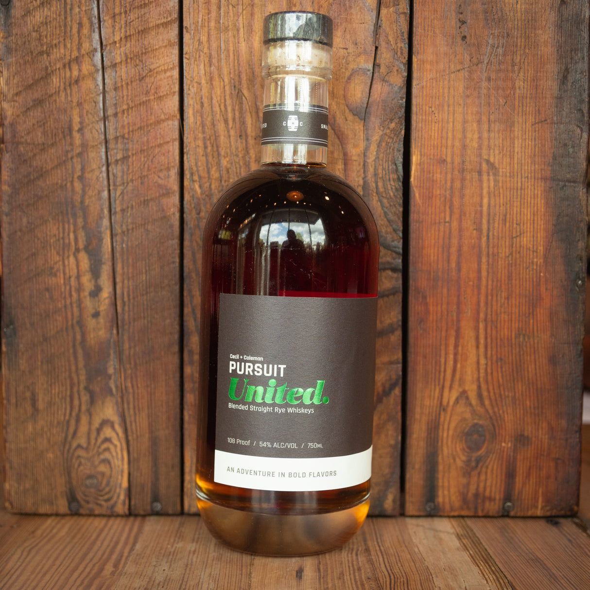 Pursuit United Straight Rye Whiskey 750mL