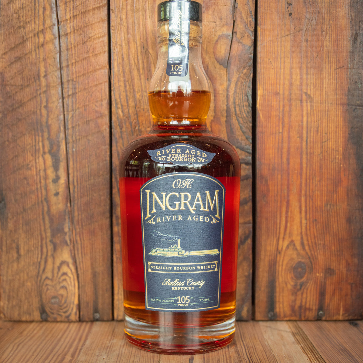 O.H. Ingram River Aged Bourbon Whiskey 750ml