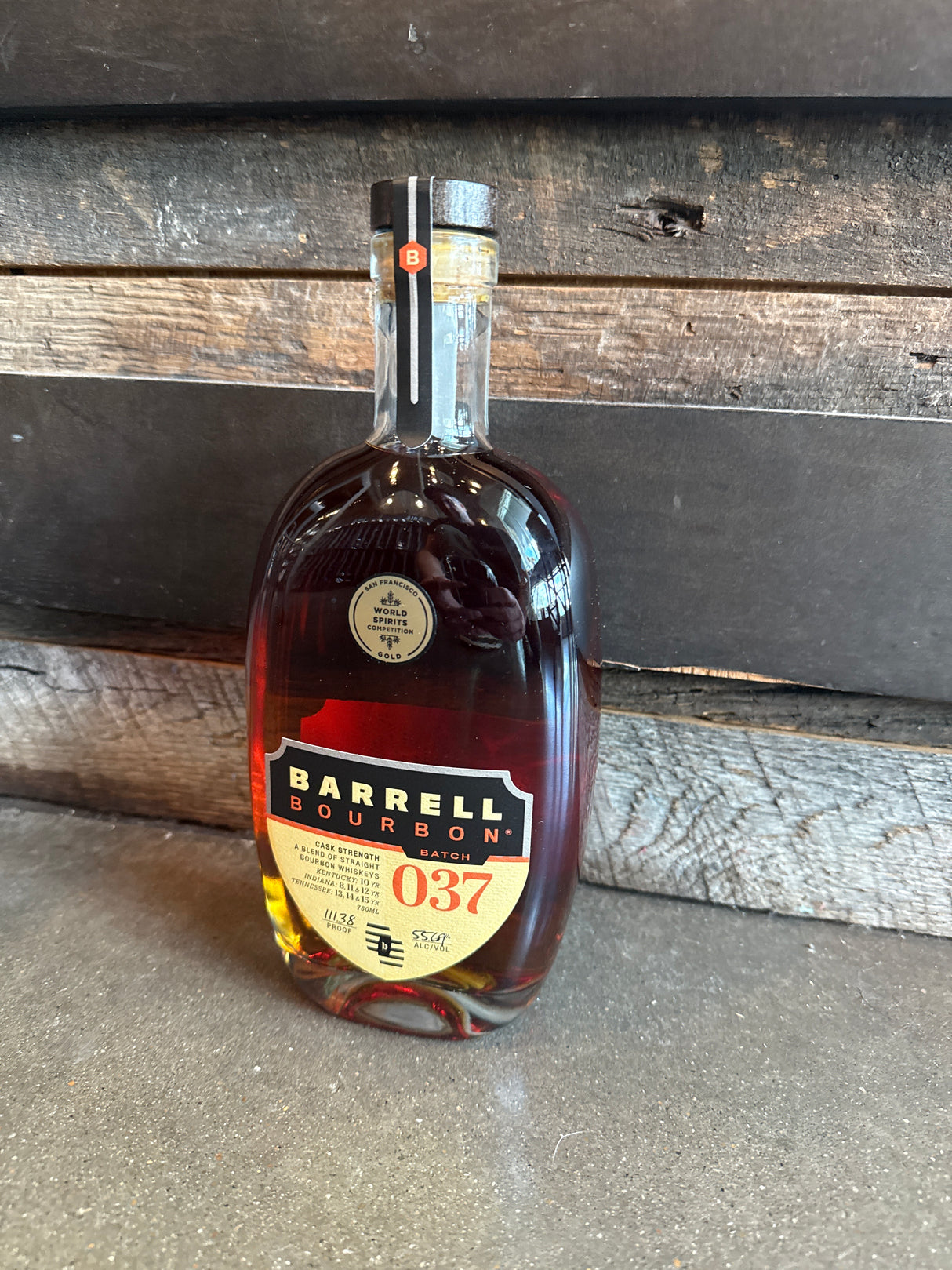 Barrel Bourbon Batch 37 Straight Bourbon Whiskey 750mL
