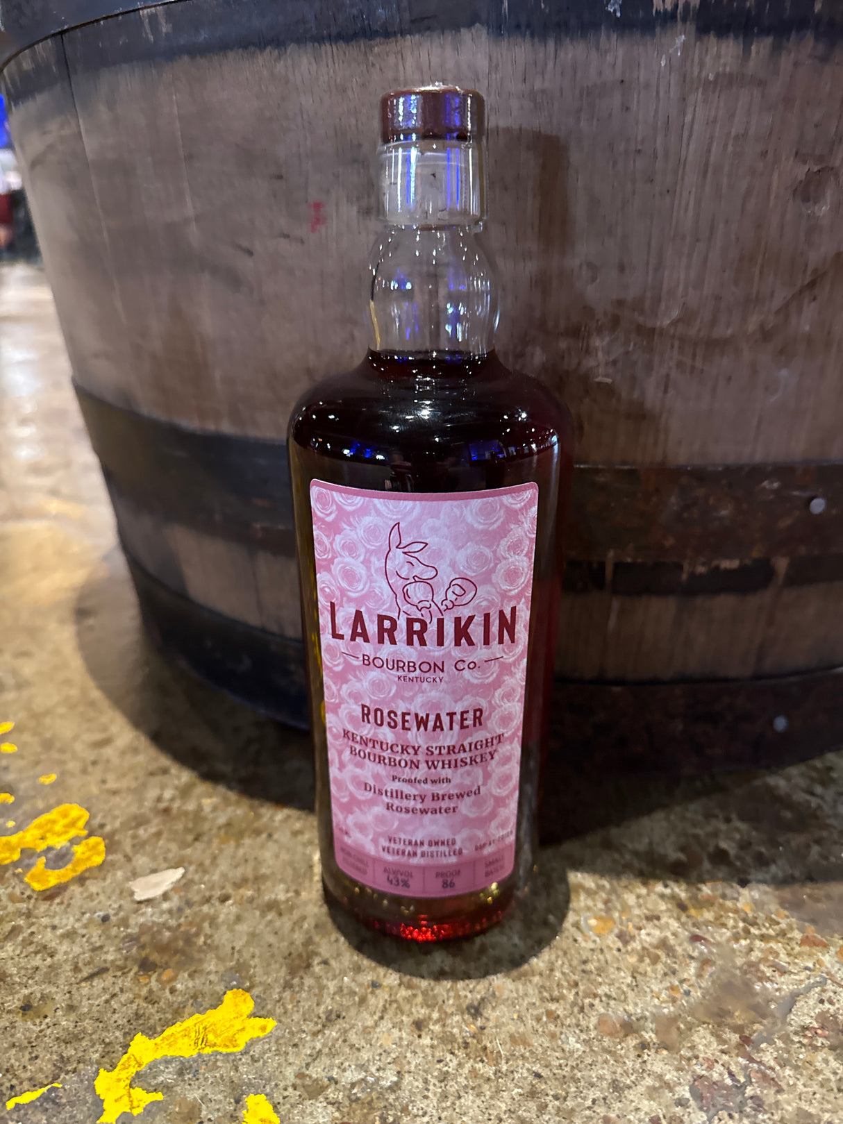 Larrikin Rosewater Bourbon 750ml