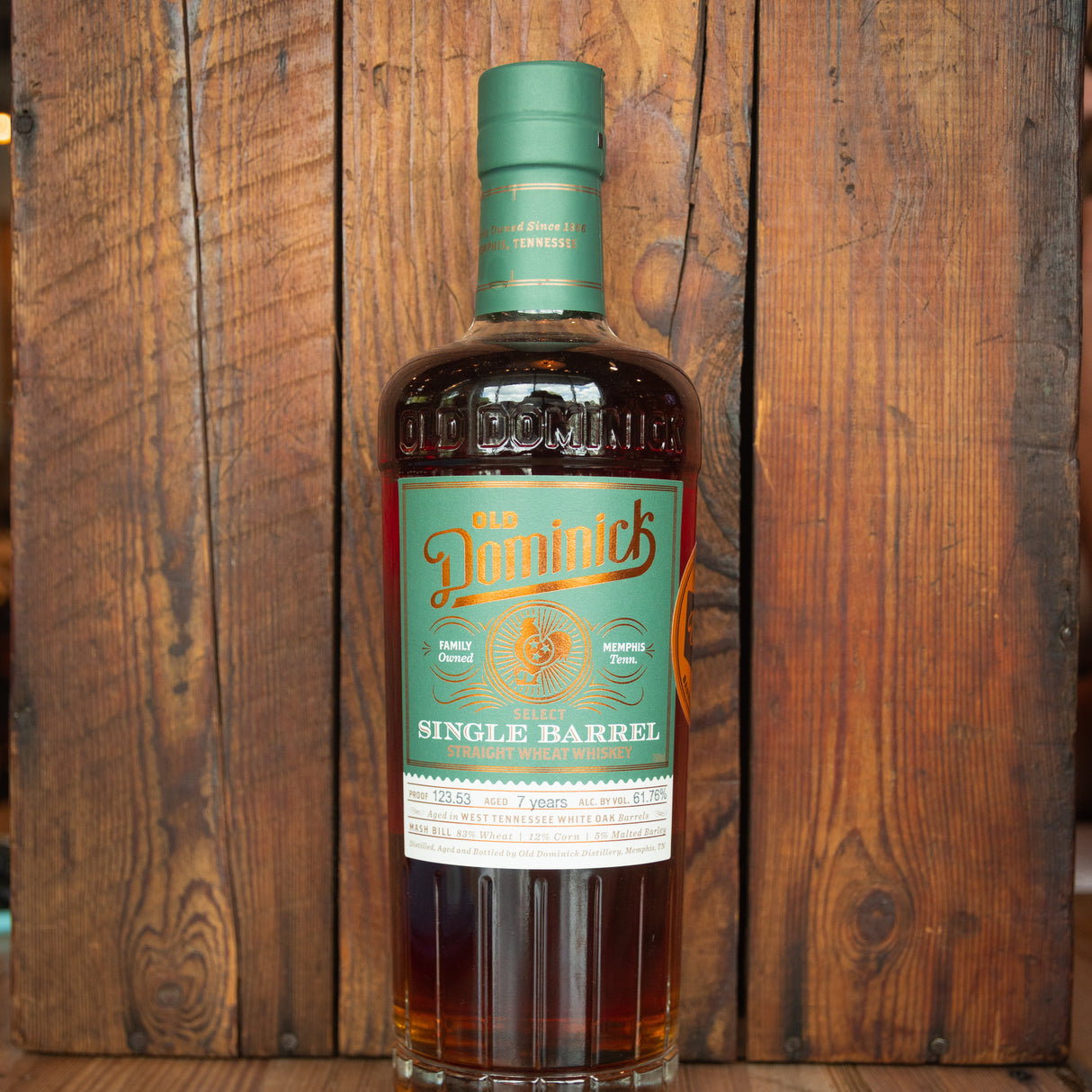Old Dominick BSAM SiB Straight Wheat Whiskey 750mL