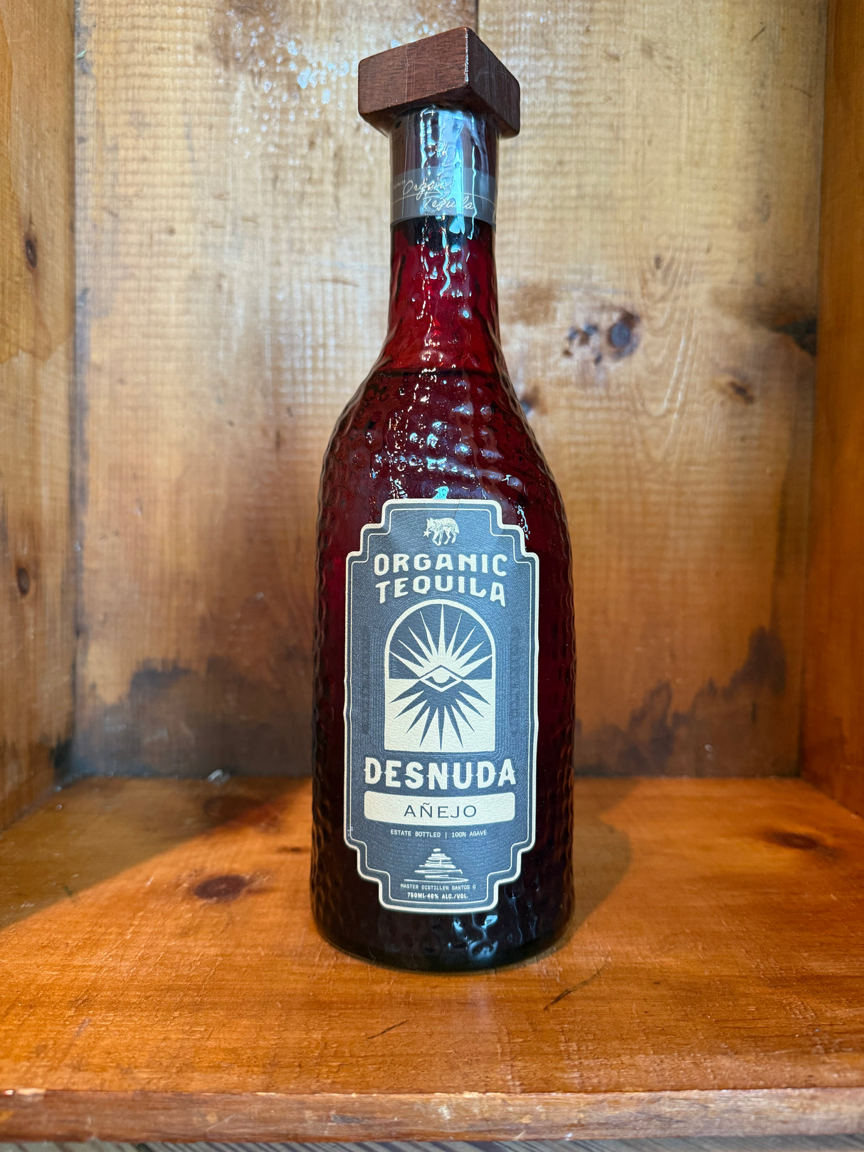 Desnuda Organic Anejo Tequila 750mL